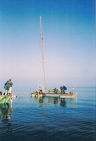 Refloating sailboat prototype Exo-7